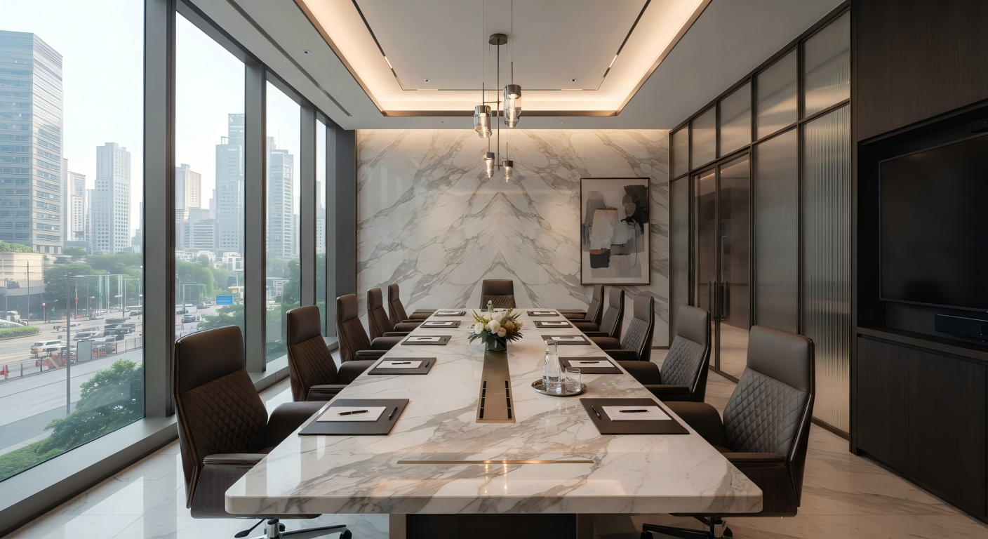 Corporate Prestige：The Marble Headquarters